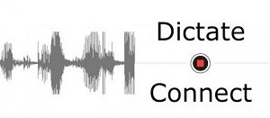 Method #2: Dictate + Connect professional dictation app for iPhones for direct dictation